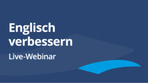 Live-Webinar: Englisch verbessern